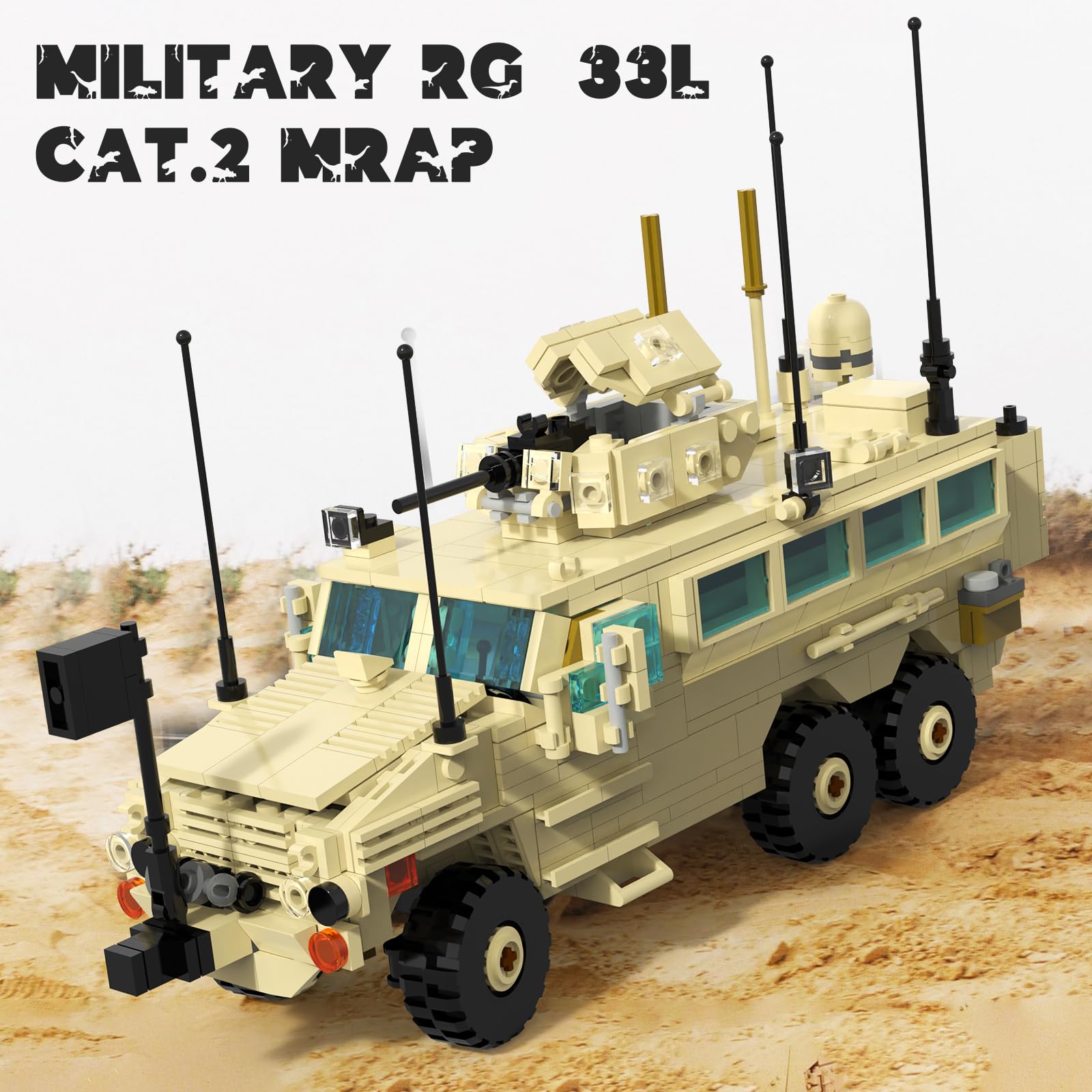 Amazon.co.jp: ICEBRICKS(アイスブリックス) RG-33L Cat.2 MRAP 軍用 