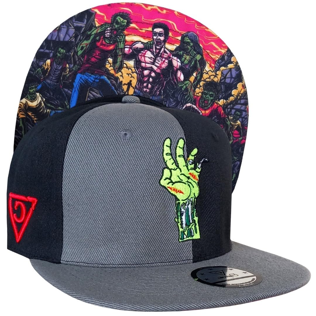 Capiche [99+ VARIACIONES] Gorra Snapback Nueva Colección Special Series Gris Oscuro — view 56