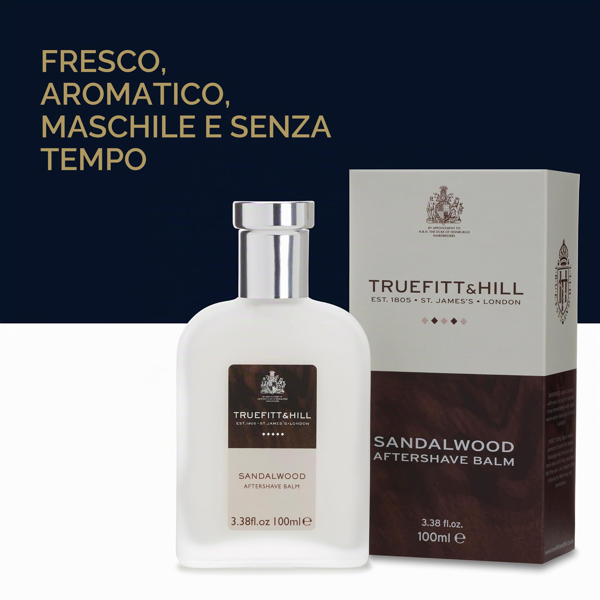 Truefitt & Hill 100ml Nuovo sandalo Balsamo dopobarba