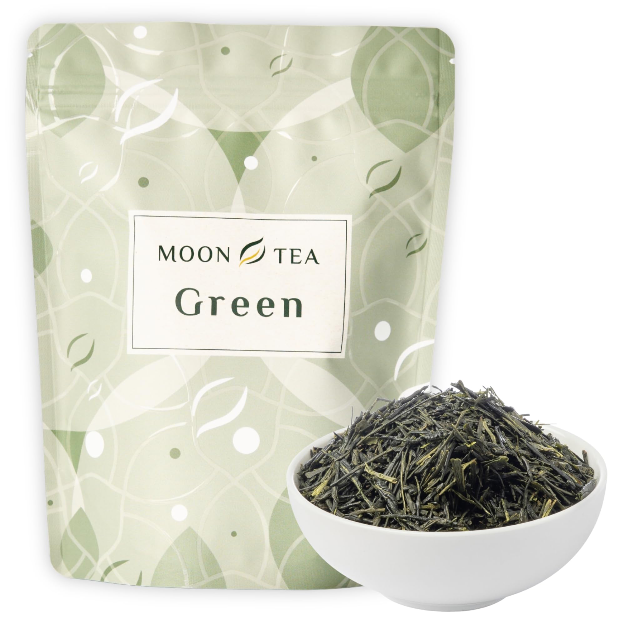MoonTea | Gyokuro Mikoto Grüner Tee - 100 g | Japanischer Schattentee Aus Uji Kyoto Lose Blätter – Premium Vollbeschattet Kabuse Stil – Tiefes Umami & Maritim Pflanzlich