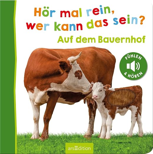 Buchcover: Hör mal rein, wer kann das sein? – Auf dem Bauernhof