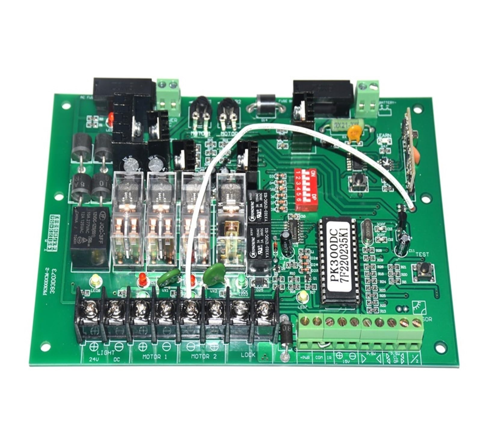 Circuit imprimé porte battante 24VDC pour sécuriser votre accès maison