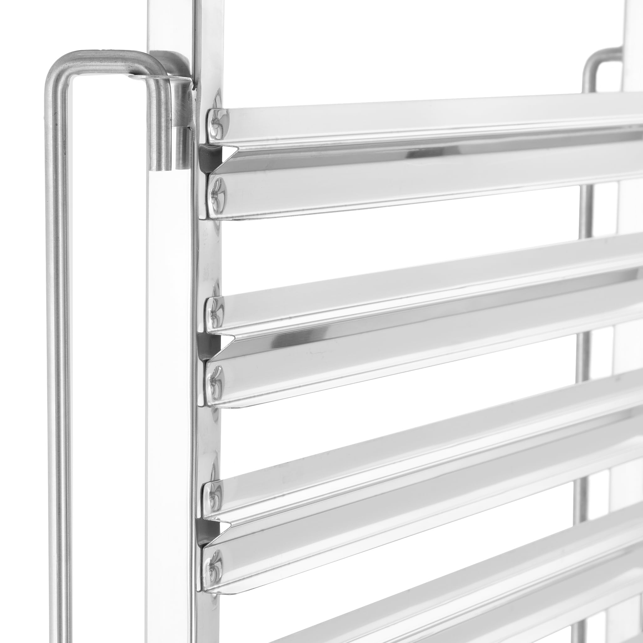 TECHNICA Prestona Edelstahl Transportwagen 32xGN 1/1 - Gastronormwagen 550x740x1735 mm - Wagen - Tablettwagen - Regalwagen - Einschübe Gastro - Rollbehälter - Servier Trolley - Profi Catering Lager