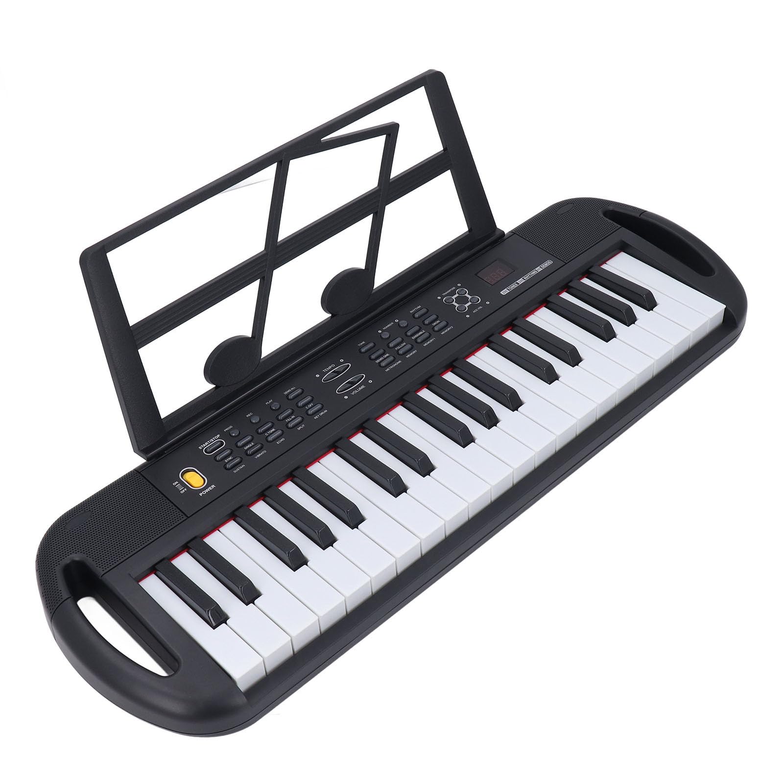 Hidyliu Tastiera Elettronica per 37 Tasti con 200 Ritmi e Brani Dimostrativi per L'apprendimento e il Divertimento della Musica dei Bambini