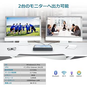 Amazon.co.jp: HigolePC ミニPC Gole1 Pro Mini PC セレロン