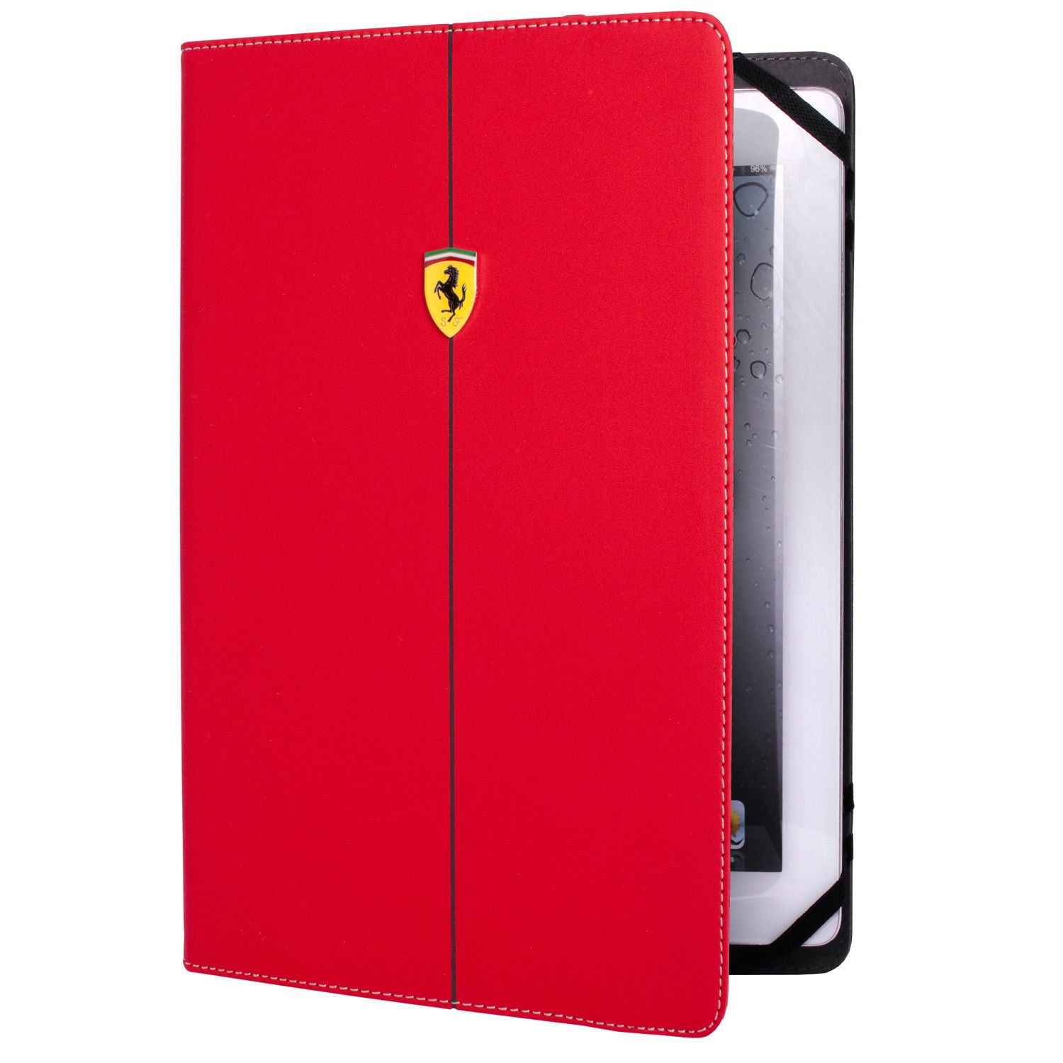Amazon.co.jp: Ferrari Formula 1スムースレッドUniversal Folio Case