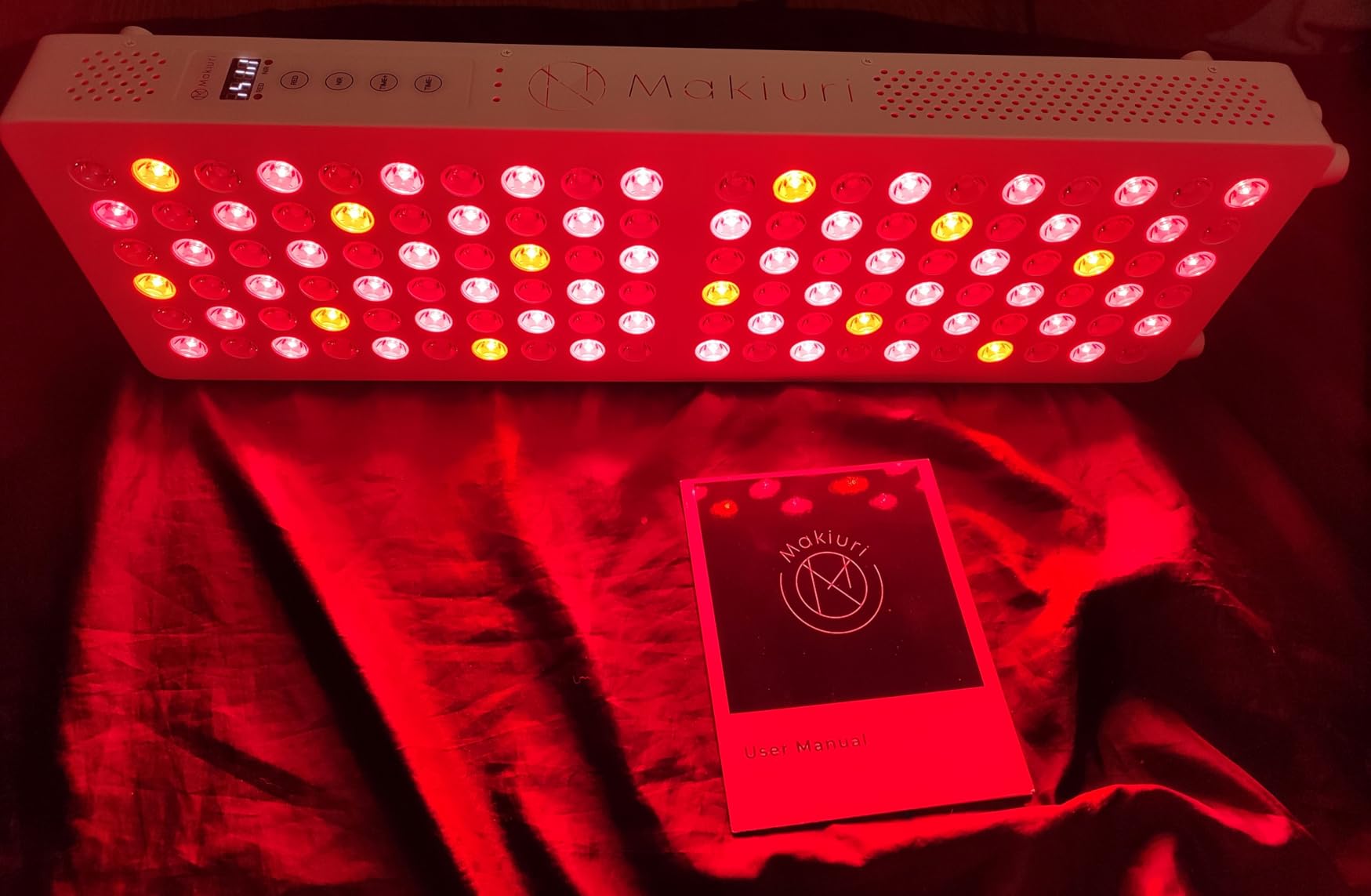 Five wavelength technology showing 630nm 660nm red and 810nm 830nm 850nm infrared