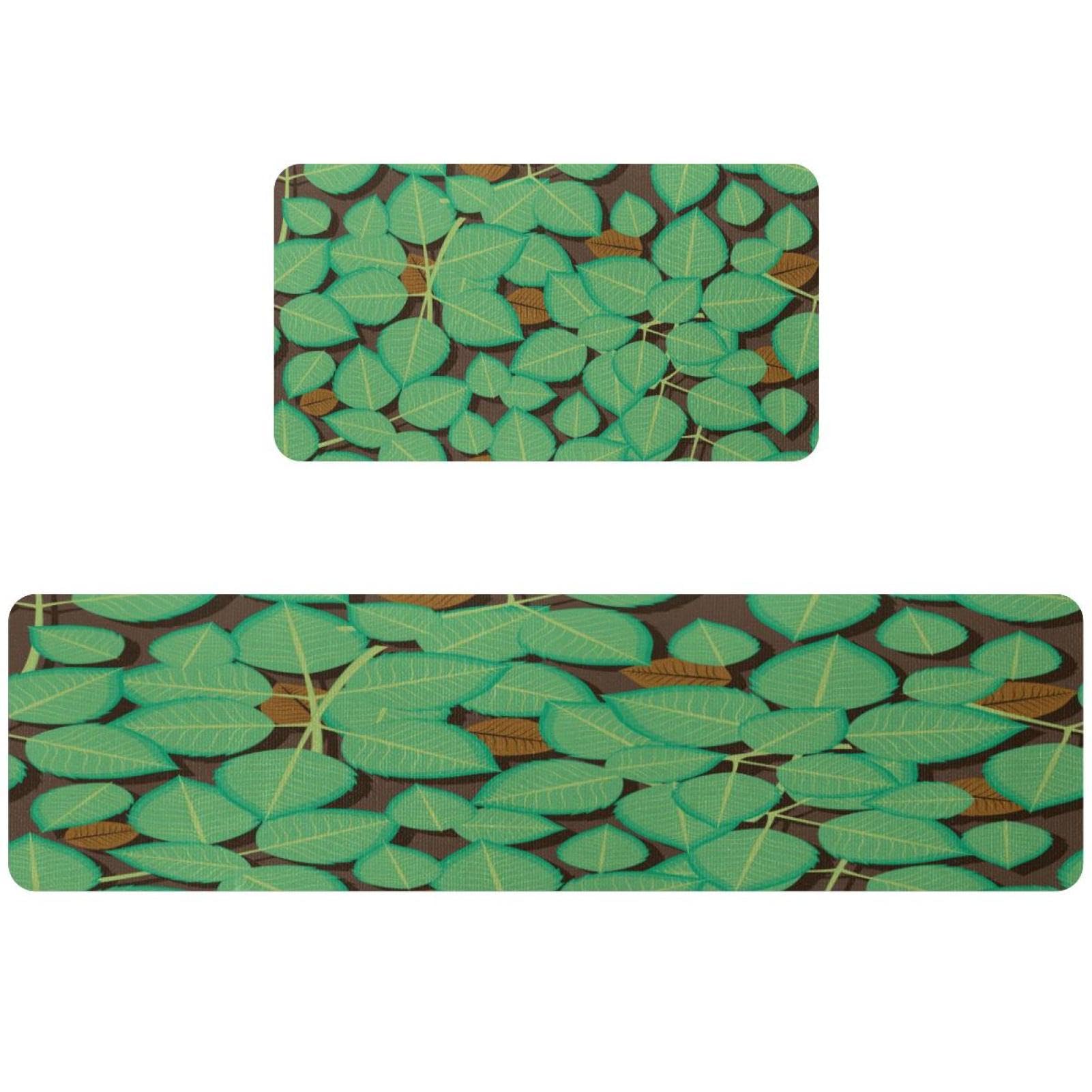 Alfombrillas de cocina antideslizantes y súper absorbentes VAPOKF lavables para el hogar
