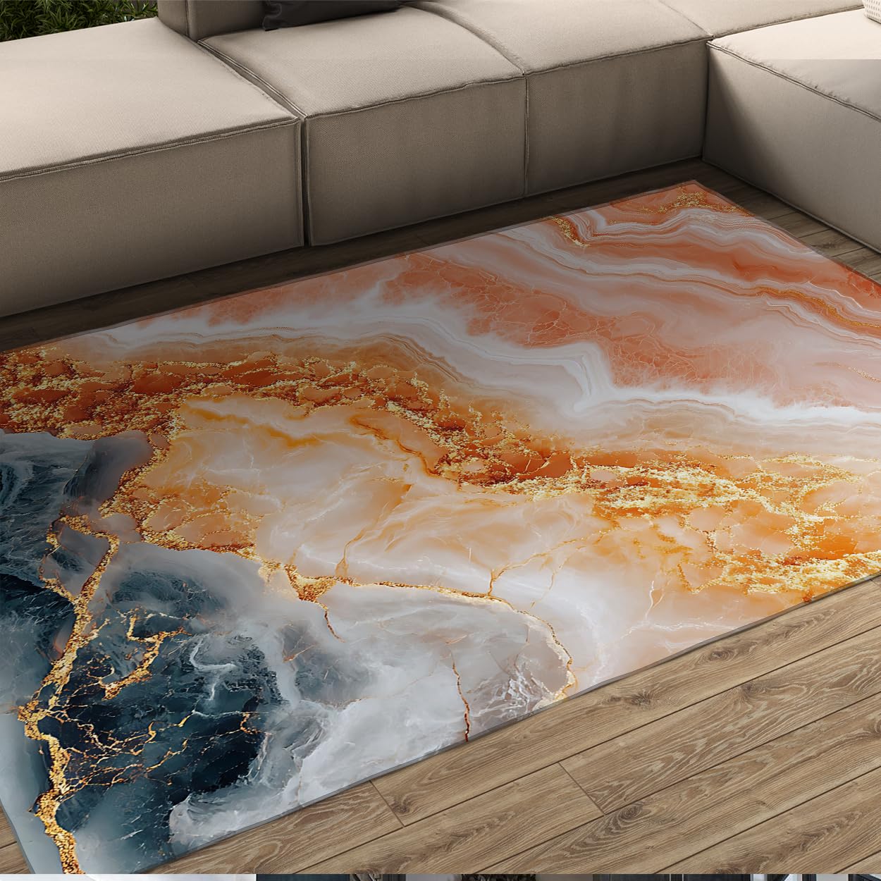 Tapis antidérapant et lavable 120x150 résistant aux taches d'animaux