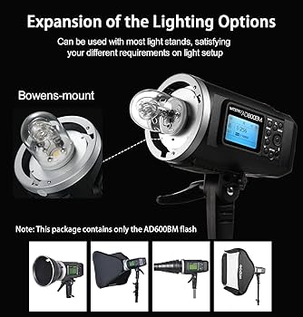 Godox AD600BM + H600Bフラッシュキット Amazon.com : Godox AD600BM Outdoor Flash Strobe Studio