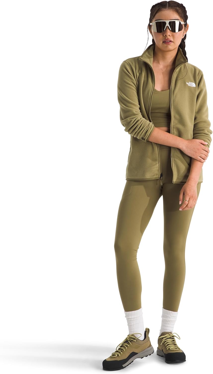 The North Face womens Glacier Fleece Jacket (Standard & Plus Size) - Soft Pullover With Zippered Hand Pockets - Image 3