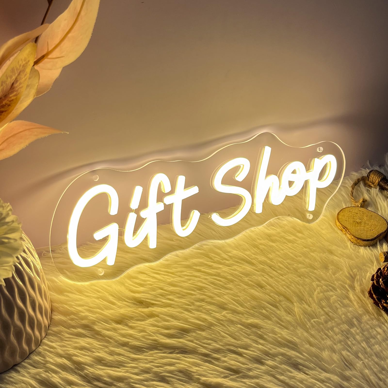 Negozio di articoli da regalo Insegna al neon per decorazione da parete, personalizzata con luce al neon a LED, per compleanno, matrimonio, Natale, per feste, camera da letto, bar, casa, stanza