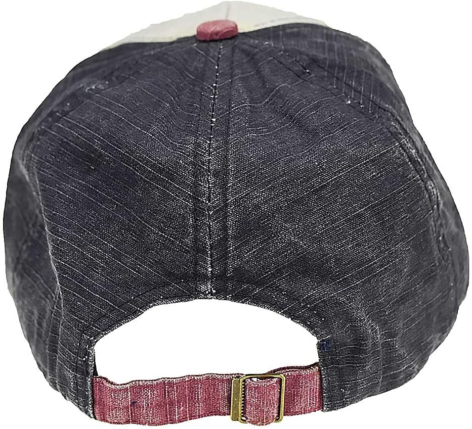 Classic Baseball Cap 100% Cotton Vintage Washed Denim Dad Hat Adjustable Size for Man Women Unisex - Image 8