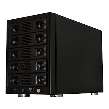 Amazon.co.jp: MARSHAL HDD ケース Raid 5bay 3.5インチ