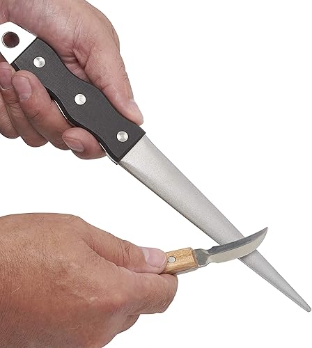 Miniatura 13 de Trend Lima cónica de diamante fino de 6 pulgadas para afilar superficies curvas y difíciles de alcanzar, DWSTF6F