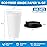 RACETOP Coffee Cups with Lids 16 oz 100 Pack, Disposable Paper Cups with Lids, To Go Hot Cups for Home/Office