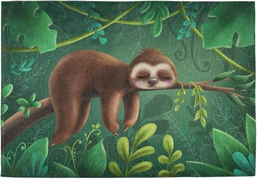 Manteles Individuales Con Diseno De Oso Perezoso Durmiendo En Ramas De Arbol De La Selva Antideslizantes Resistentes Al Calor Para Mesa De Comedor Cocina Fiesta 1 Unidad Home Kitchen Amazon Com Manteles Individuales Con Diseno De Oso Perezoso Durmiendo En Ramas De Arbol De La Selva Antideslizantes Resistentes Al Calor Para Mesa De Comedor Cocina Fiesta 1 Unidad Home Kitchen Amazon Com