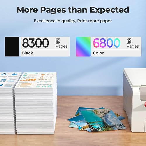 Miniatura 3 de 502 botellas de repuesto de tinta ET-2850 ET-3760 ET-3850 de repuesto para 502 botellas de tinta (paquete de 5) para ET 2850 ET 3850 ET-4850 ET-2760