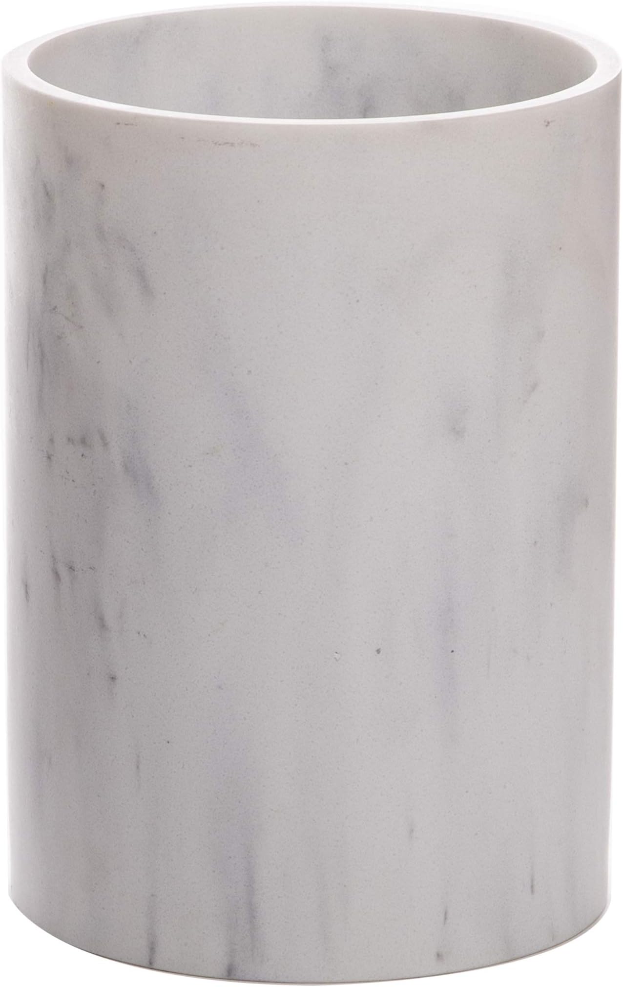 BINO | Kitchen Utensil Holder for Countertop, Matte Marble | Utensils Caddy | Countertop Utensils Holder | Utensil Crocks for Kitchen | Cooking Spatula Crock