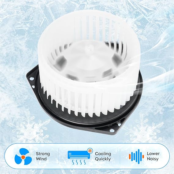700193 HVAC AC Heater Blower Motor Fan Fit for Nissan Altima 2007-2018, for 350Z 2003-2007, for Quest 2011-2016, for Infiniti EX35 2008-2012, for EX35 EX37 FX35 FX45 FX50 G25 G35 G37 Q45 Q50 Q60