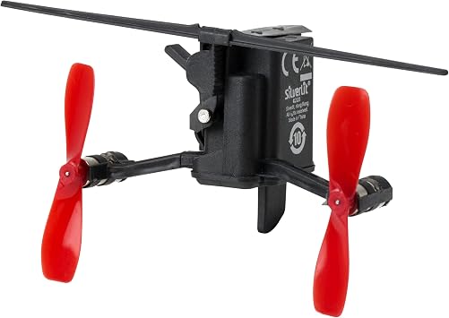 SilverLit FLYBOTIC Remote Controlled Aircraft - Radio Controlled Paper Plane with Powerful Twin Motors - suitable for kids ages 8+