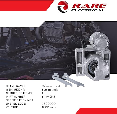 Miniatura 5 de Nuevo SBC BBC motor de arranque Chevrolet para 305, 350, 366, 4...