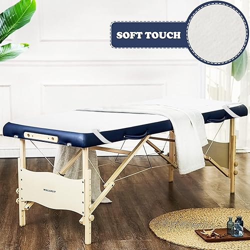 Miniatura 2 de Calentador de mesa de masaje: almohadilla térmica eléctrica WELLHUT lavable a máquina con 5 niveles de calor, 8 ajustes de temporizador, sistema de