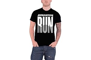 Awolnation Run Premium Quality Black Shirt for Men