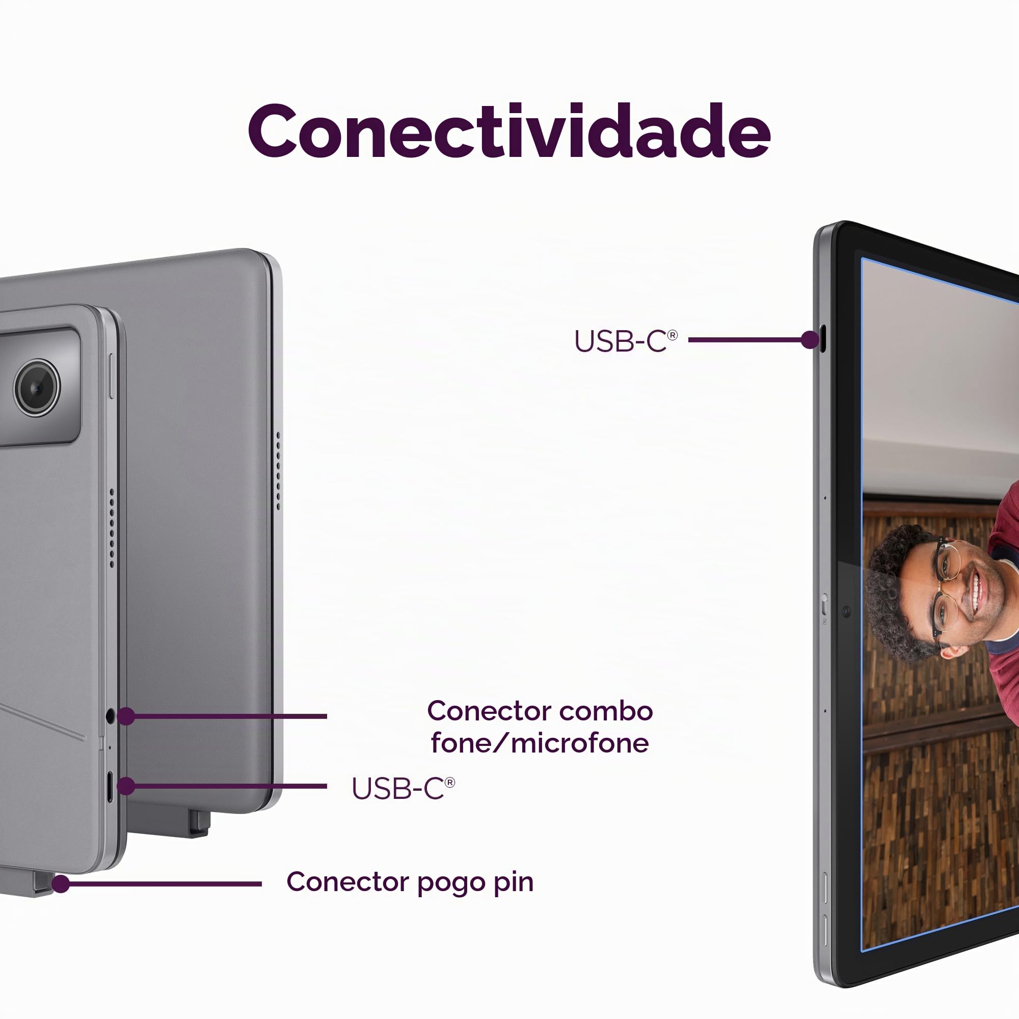 Lenovo Chromebook Duet - 2025 - Laptop conversível - ChromeOS