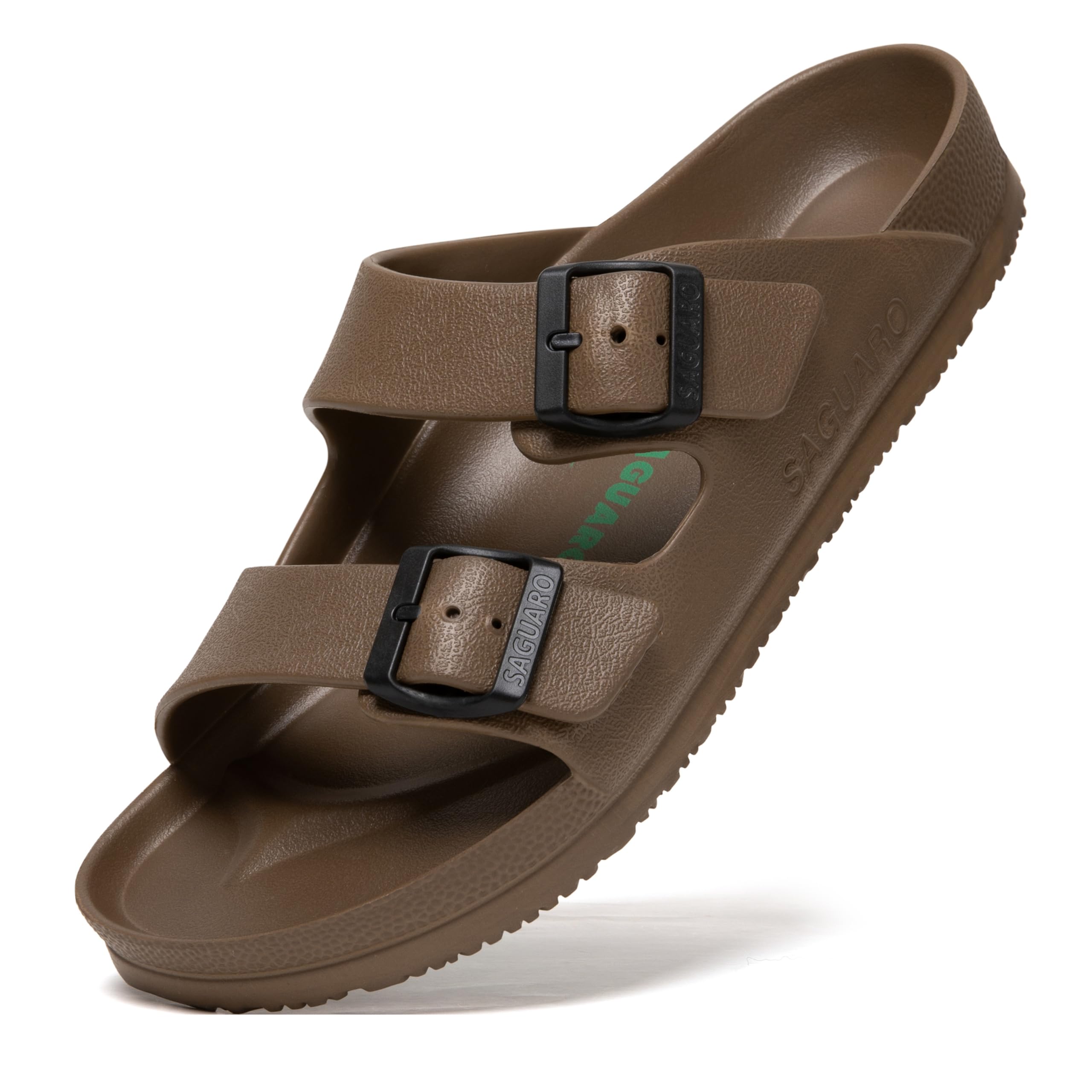 SAGUARO Hausschuhe Herren Damen Leicht Elastisch Pantoletten Klassisch Badschuhe Unisex Erwachsener Sandalen 36-48 EU