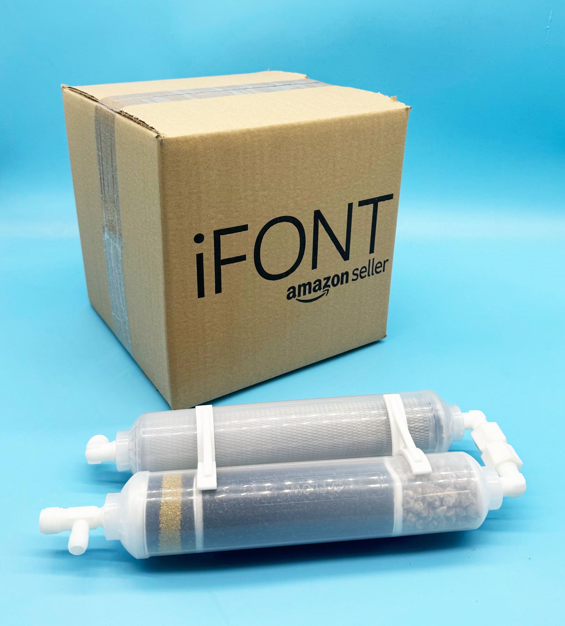 Kit Post-Filtro Remineralizacion y Antibacterias para Osmosis | Accesorio para equipos de Osmosis | Compatible con la mayoria de Osmosis