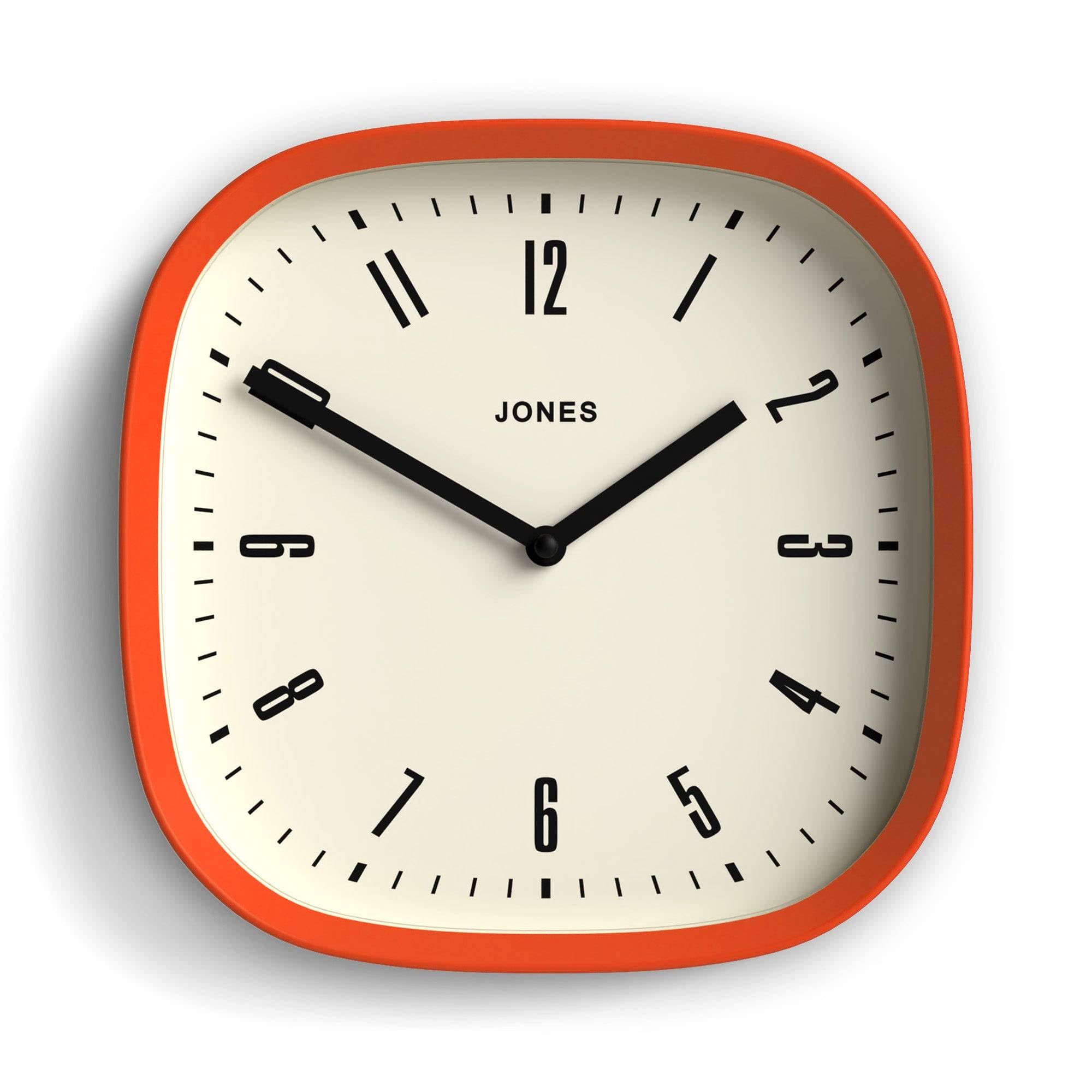 Amazon.com: JONES CLOCKS® Marvel wall Clock | Modern Retro Rounded
