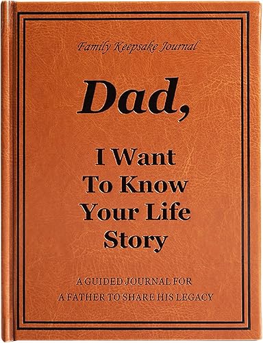 Dad I Want to Hear Your Life Story Journal - 70th Birthday Gifts For Dad