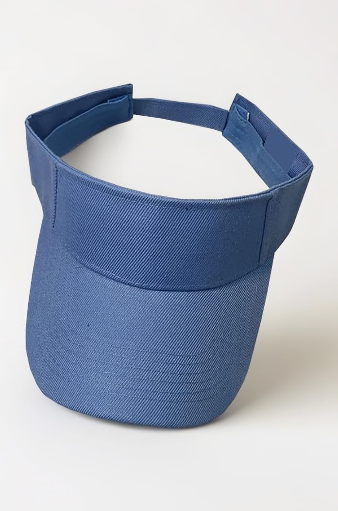 Unisex Cotton Adjustable Sports Sun Visor Cap
