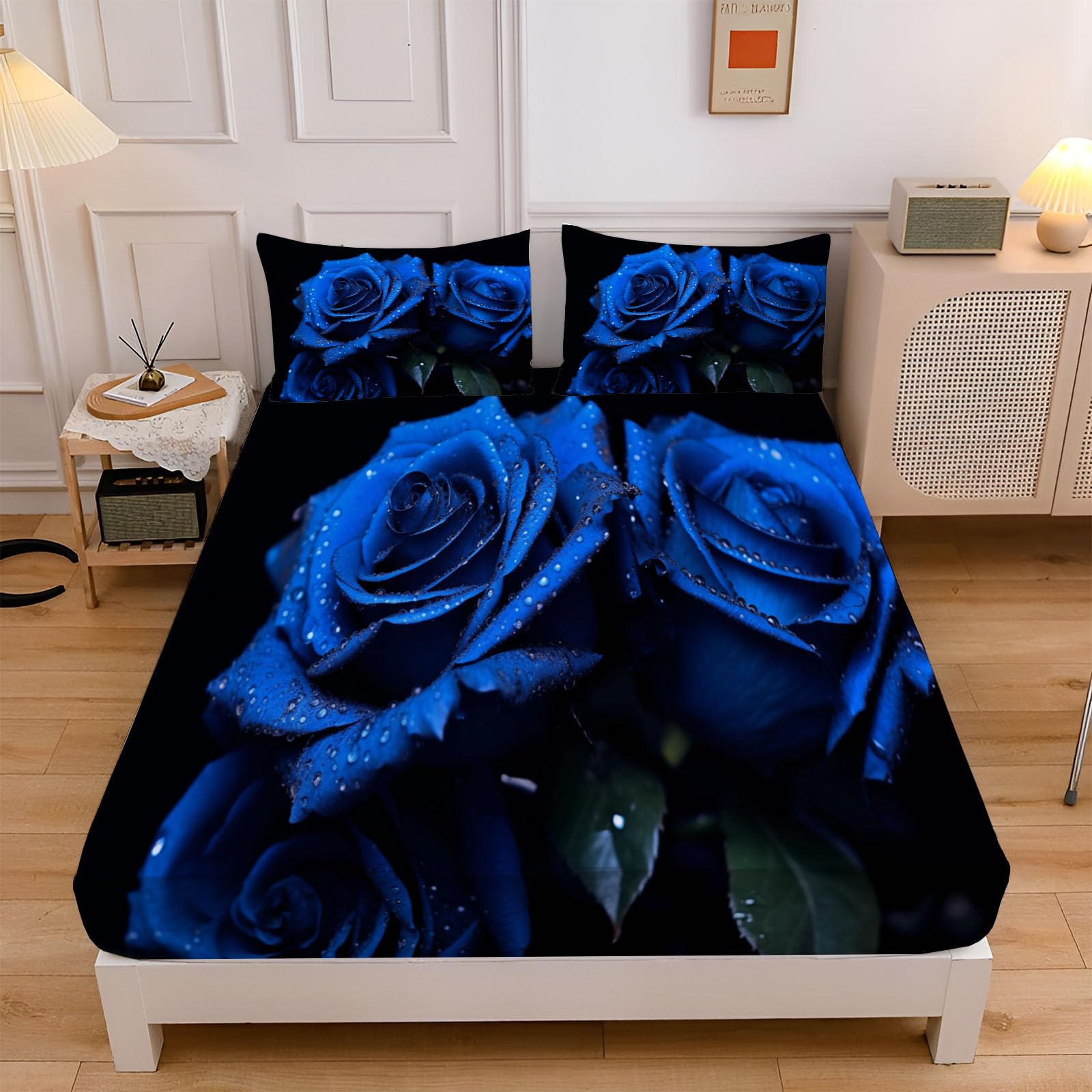 Drap housse gothique rose flore pour sublimer une chambre ado