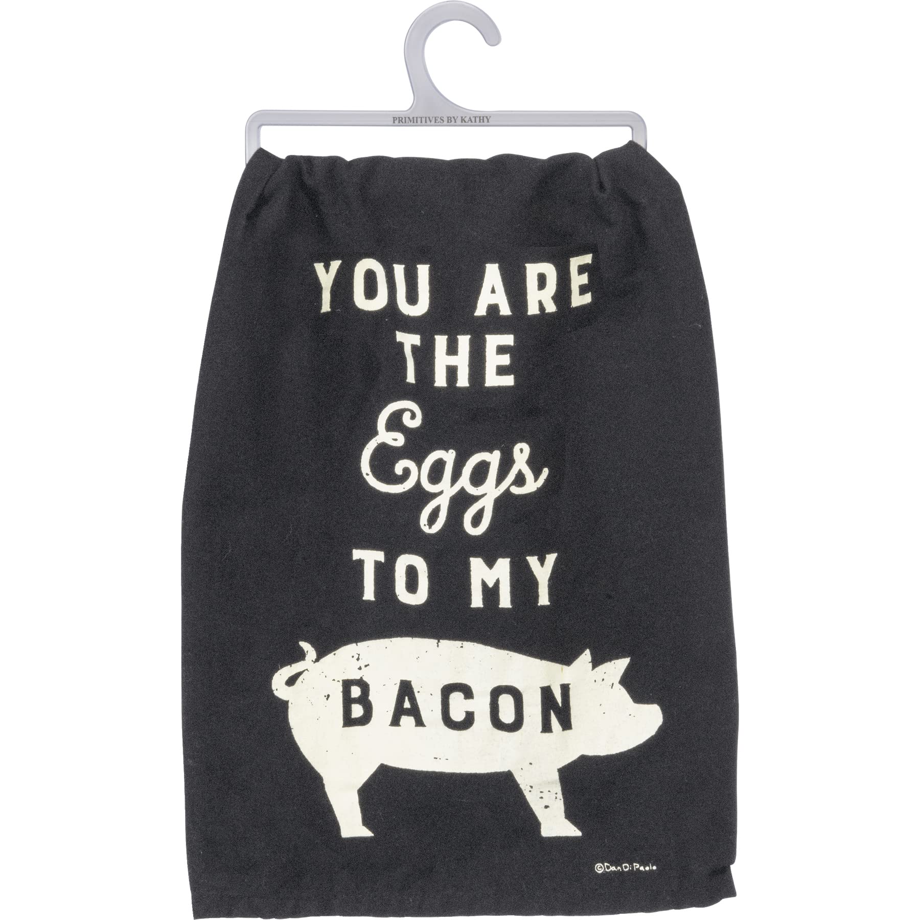 Torchon de cuisine Eggs to My Bacon, le cadeau de pendaison de crémaillère