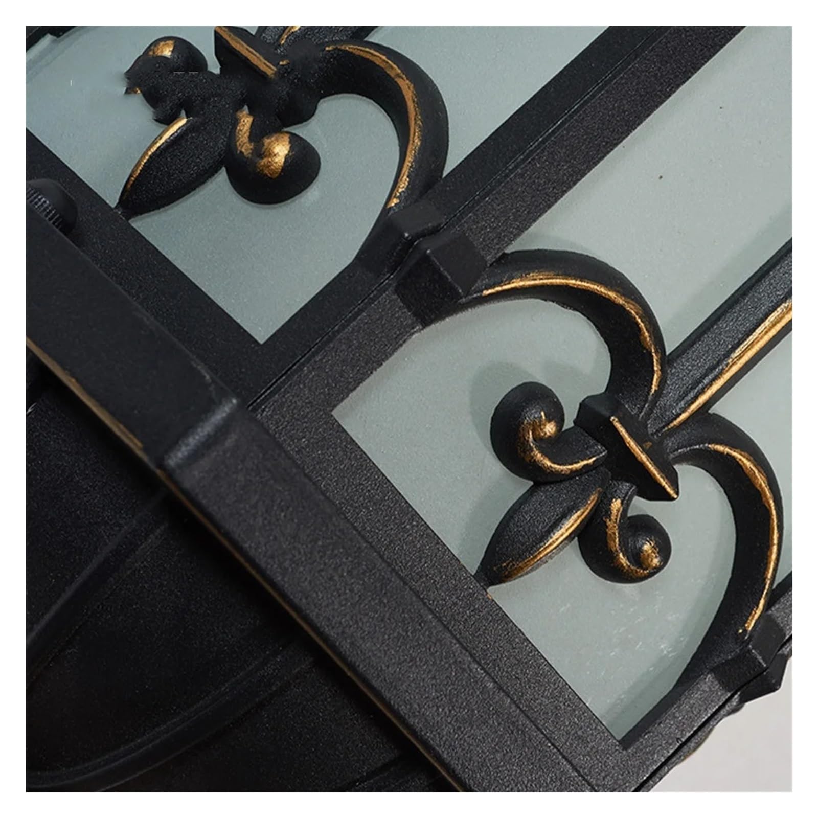 Grande Applique Murale d'extérieur Compatible avec façade de Maison, Porche, Villa, Jardin, Style Vintage, étanche et Luxueuse