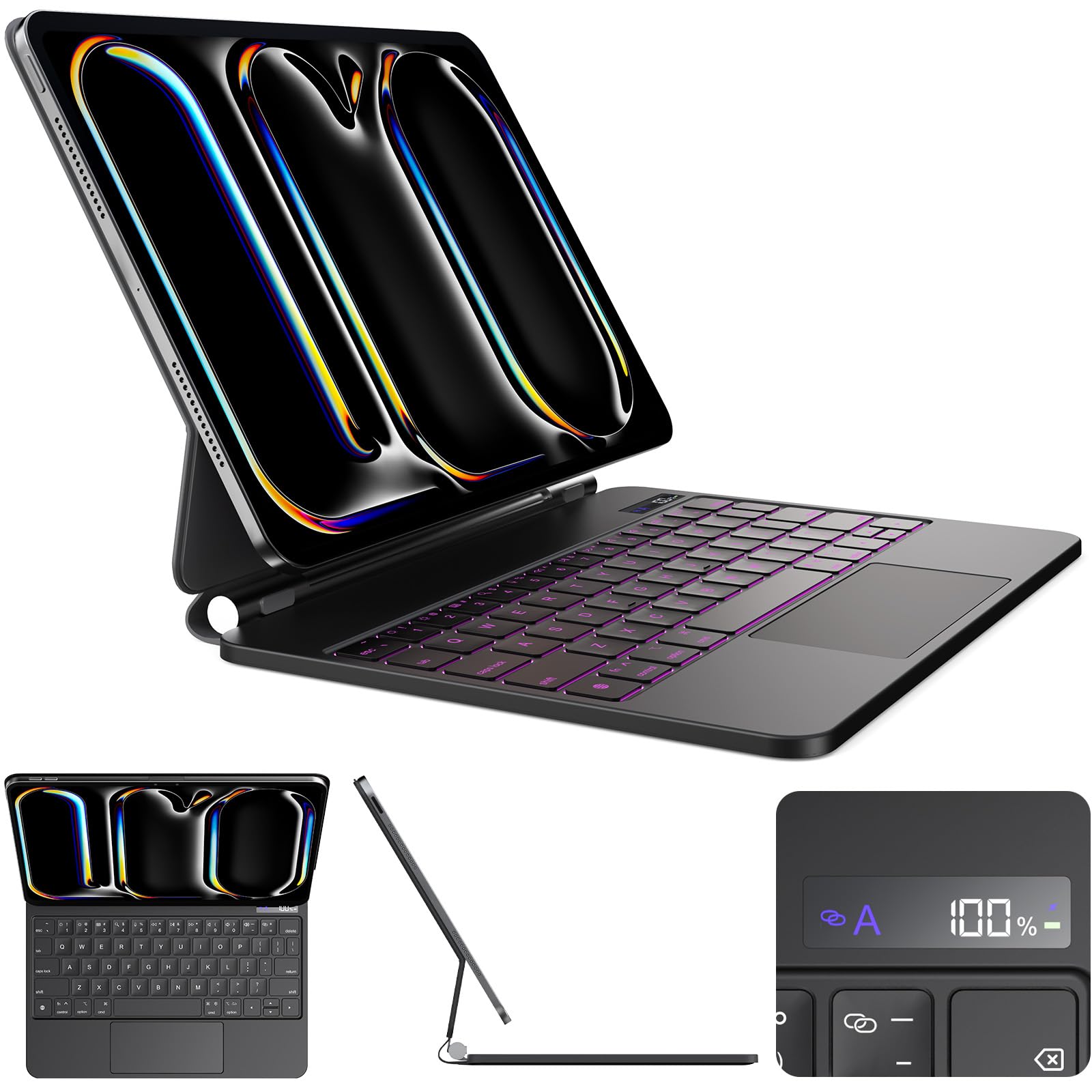 Amazon.com: for iPad Pro 11 inch M5 2025 & M4 2024 case with