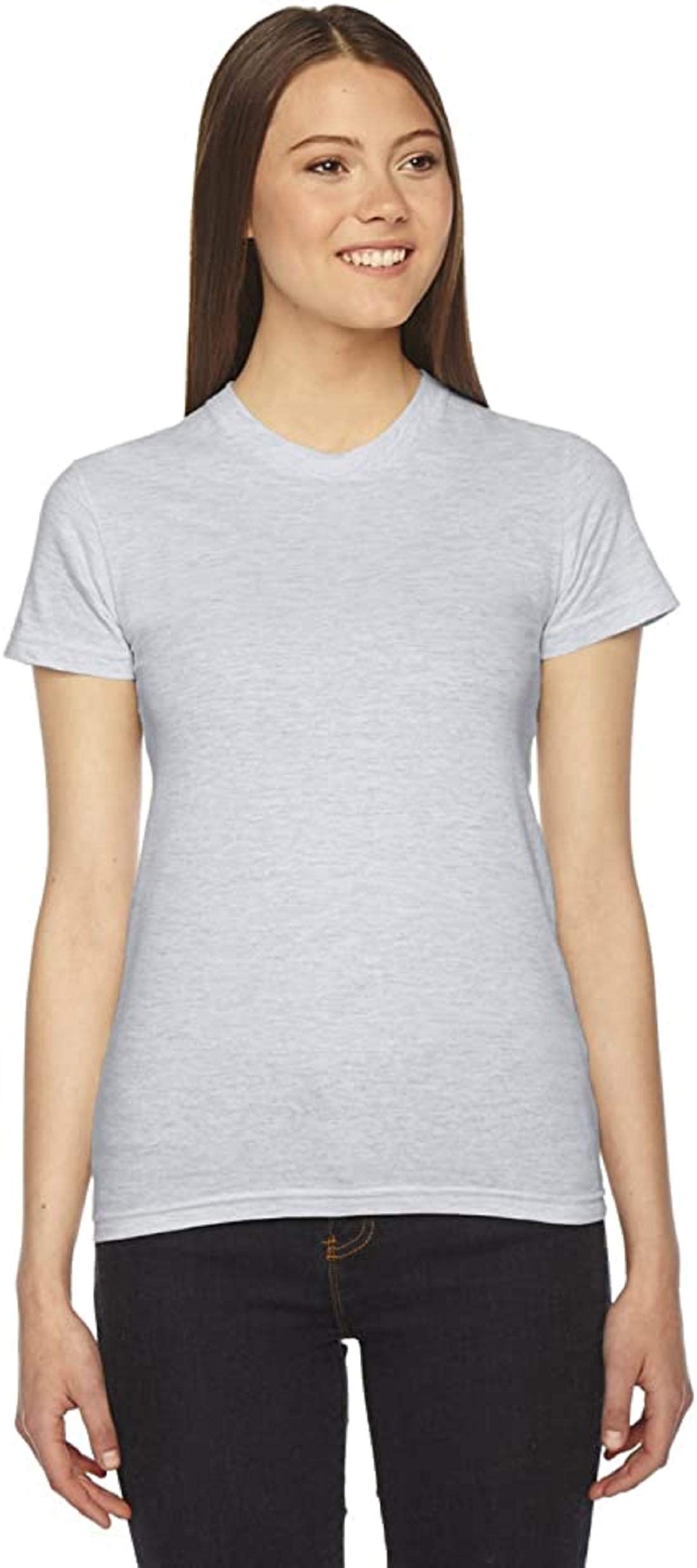 Women's Fine Jersey Fitted Short Sleeve T-Shirt