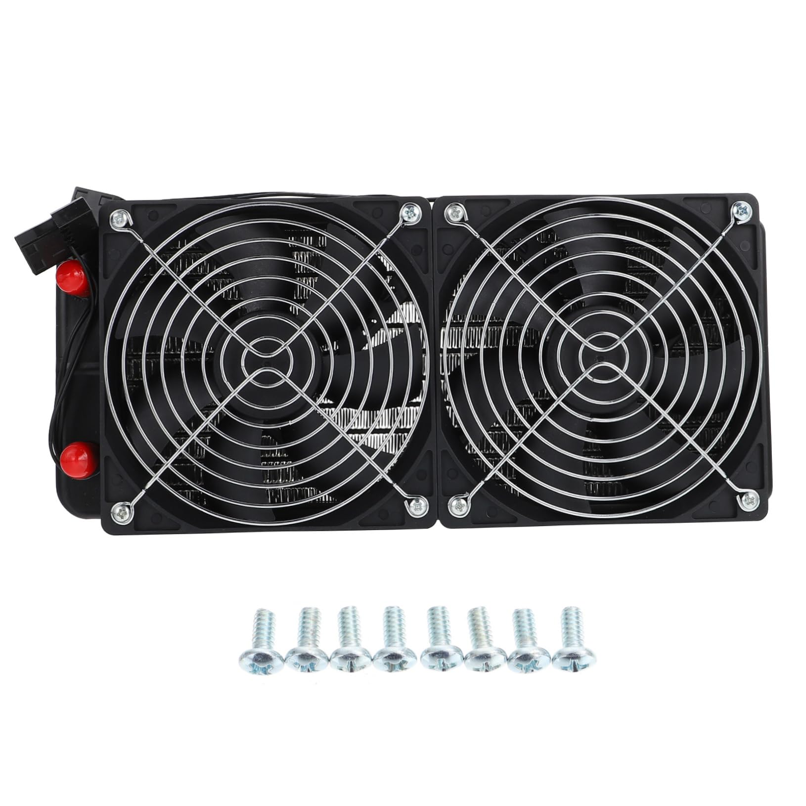 HEMOTON 1 Set radiatore termosifone scambiatore di calore con termoventilatore le affidabili fan scambiatore di calore liquido dissipatore di di calore CPU più fresco lucidalabbra Gpu
