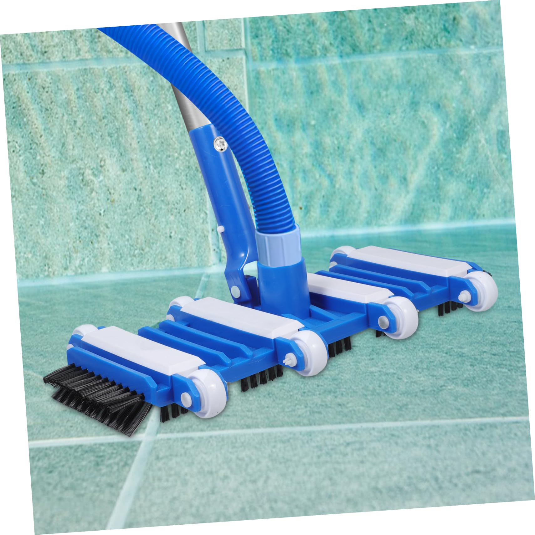 Cabezal De Succión Cepillo Flexible para Limpieza De Piscinas Accesorio De Mantenimiento para Suelos De Piscina Compatible Limpiadores Robóticos y Sistemas De Aspiración