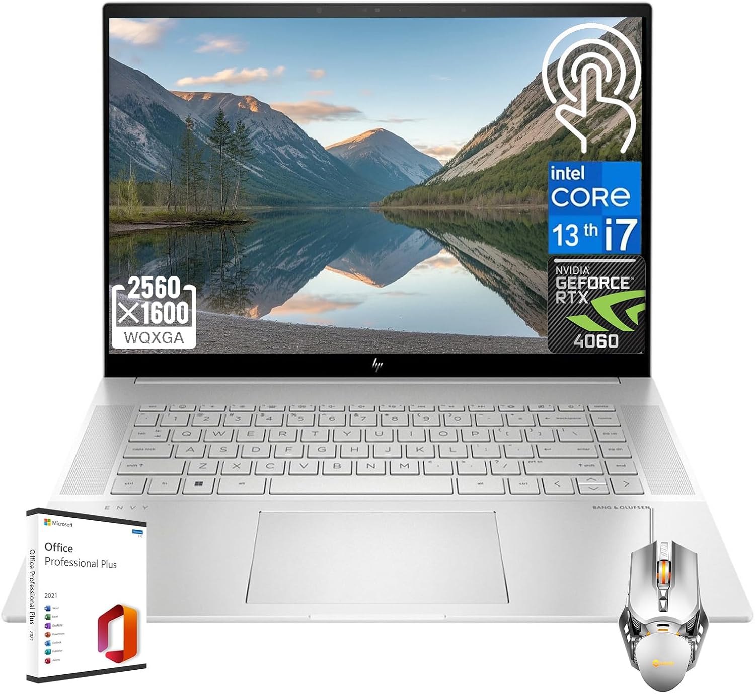 HP Envy Laptop, 16" Wide Ultra TouchScreen, Intel i7