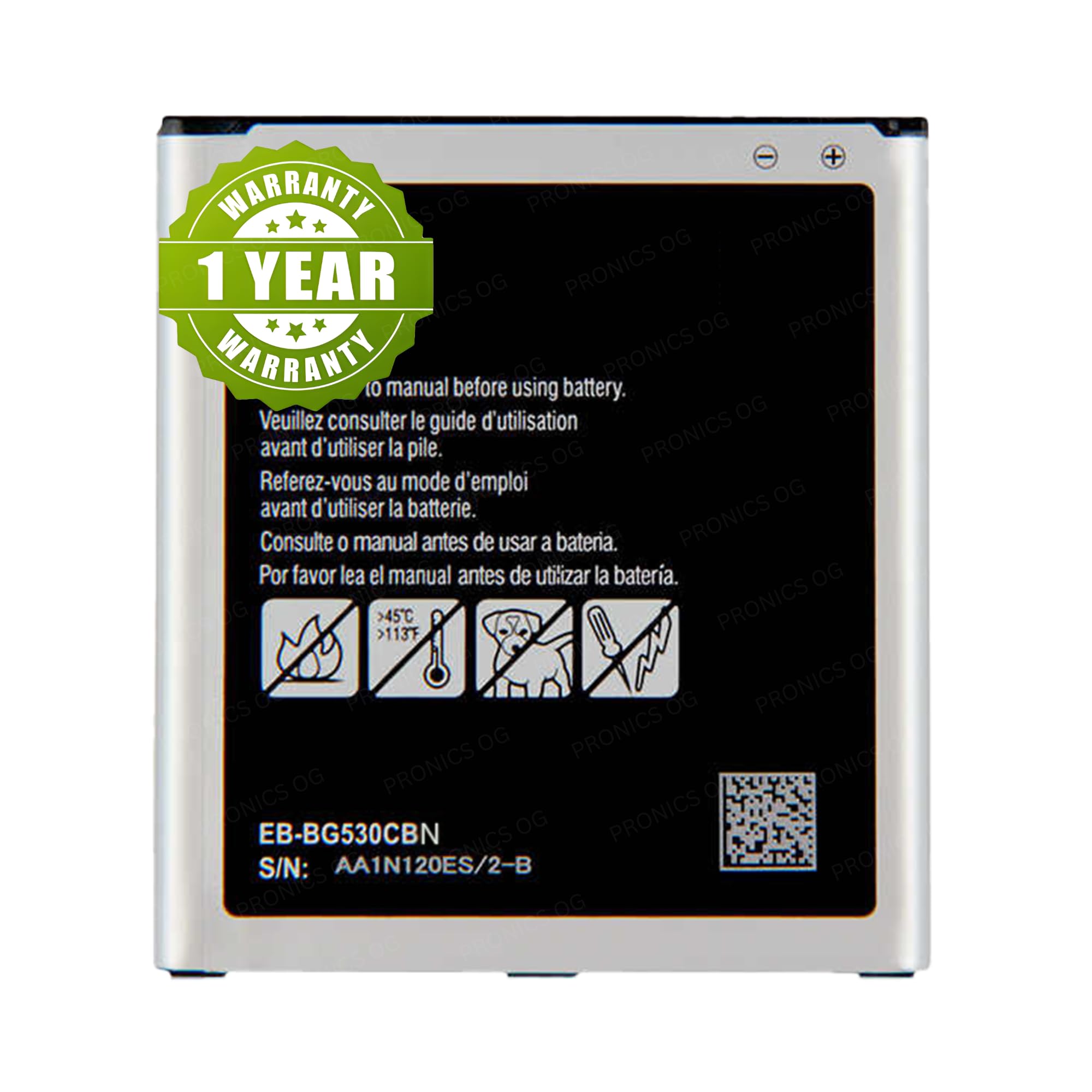 Pronics 2600 mAH BG530 Battery for Samsung Galaxy J2 Pro | J2 2016 | J2 2018 | On5 | On5 Pro | J3 (2016) | J3 Pro (1 Year Warranty) (B0DH4MV8YM) Amazon Price History, Amazon Price Tracker