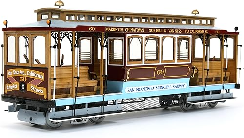 Miniatura 3 de Occre San Francisco No.60 Teleférico (Street Car) Kit de modelo de madera