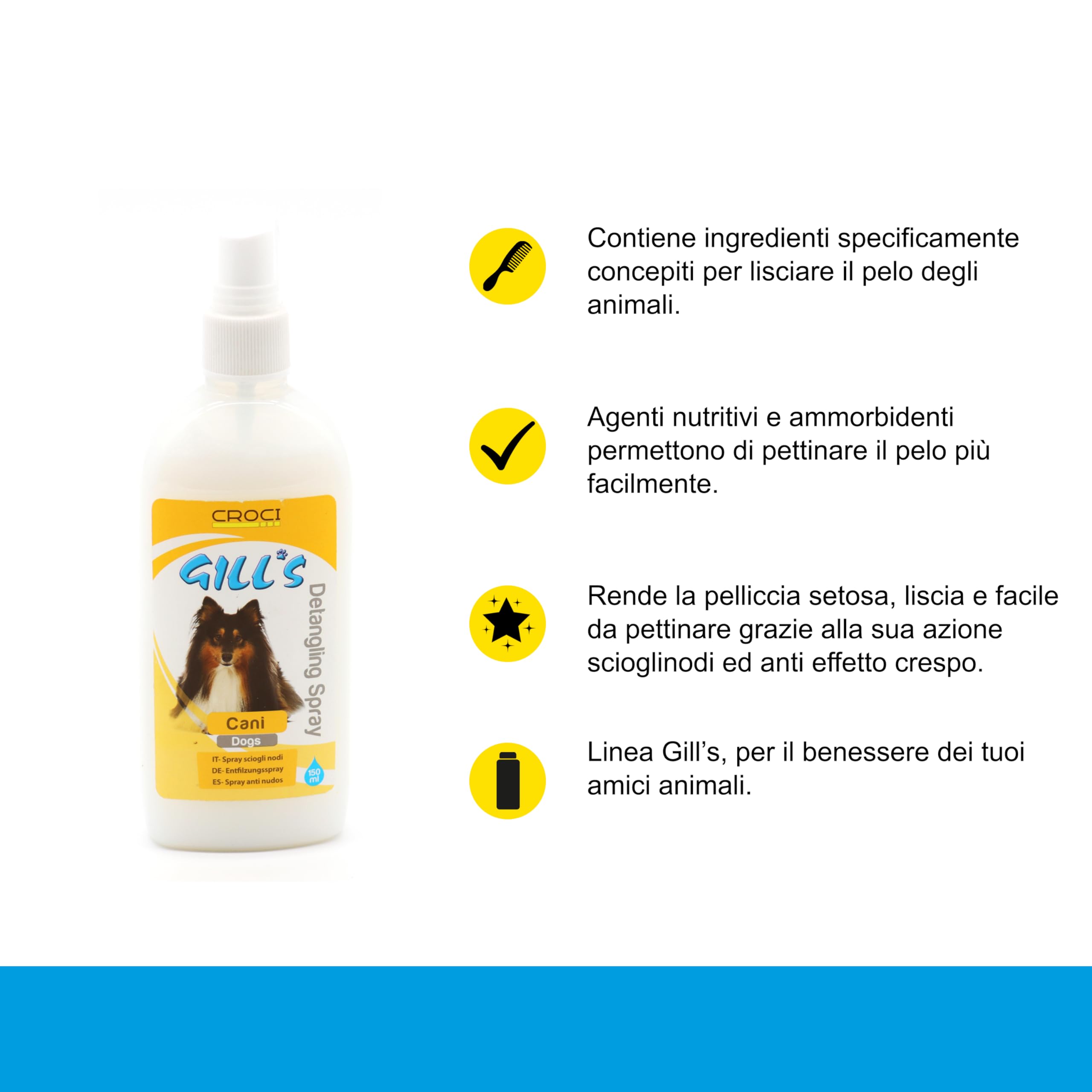 CROCI Gill's Untangler, 150 ml - Image 2