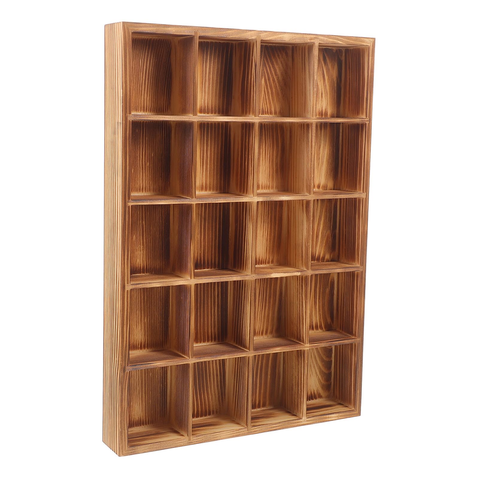 Organizador de Bragas para Cajón de Madera 20 Compartimentos, Resistente y Ahorra Espacio, Adecuado para Almacenamiento en Dormitorio