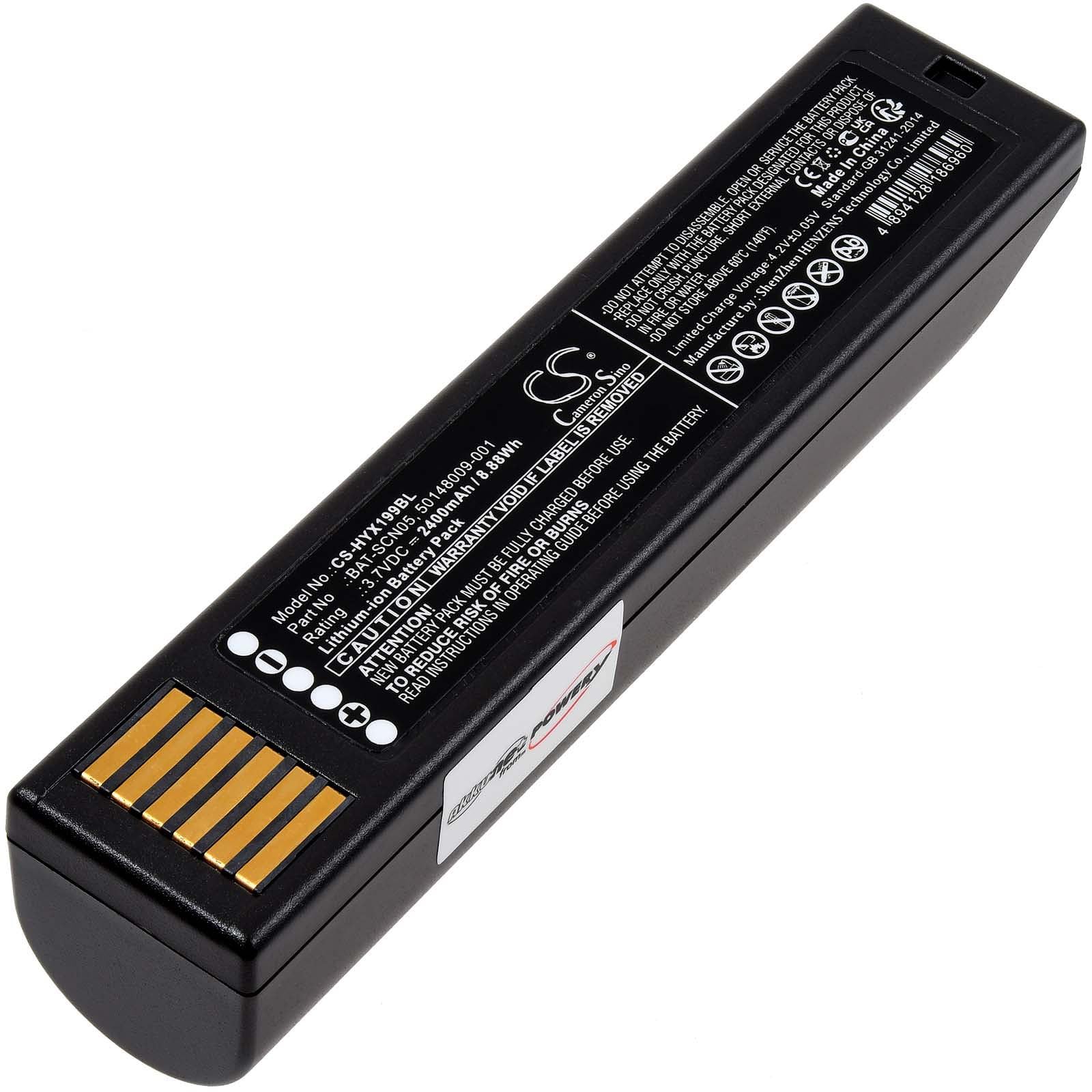 Batterie compatible Honeywell 50148009-001 3,7 V Li-Ion