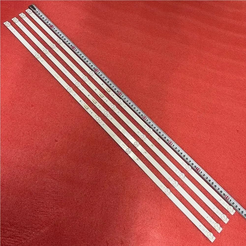 Tira de LED de 7 LED Compatible Fit For TD Systems K45DLJ12US 45D3506V2W7C1B83714M 45A1 MS-L2770 V4 V3 R72-45D04-001 A3 M208 TA D 3C HYLED4501INTM(4pcs Set For 1 TV)