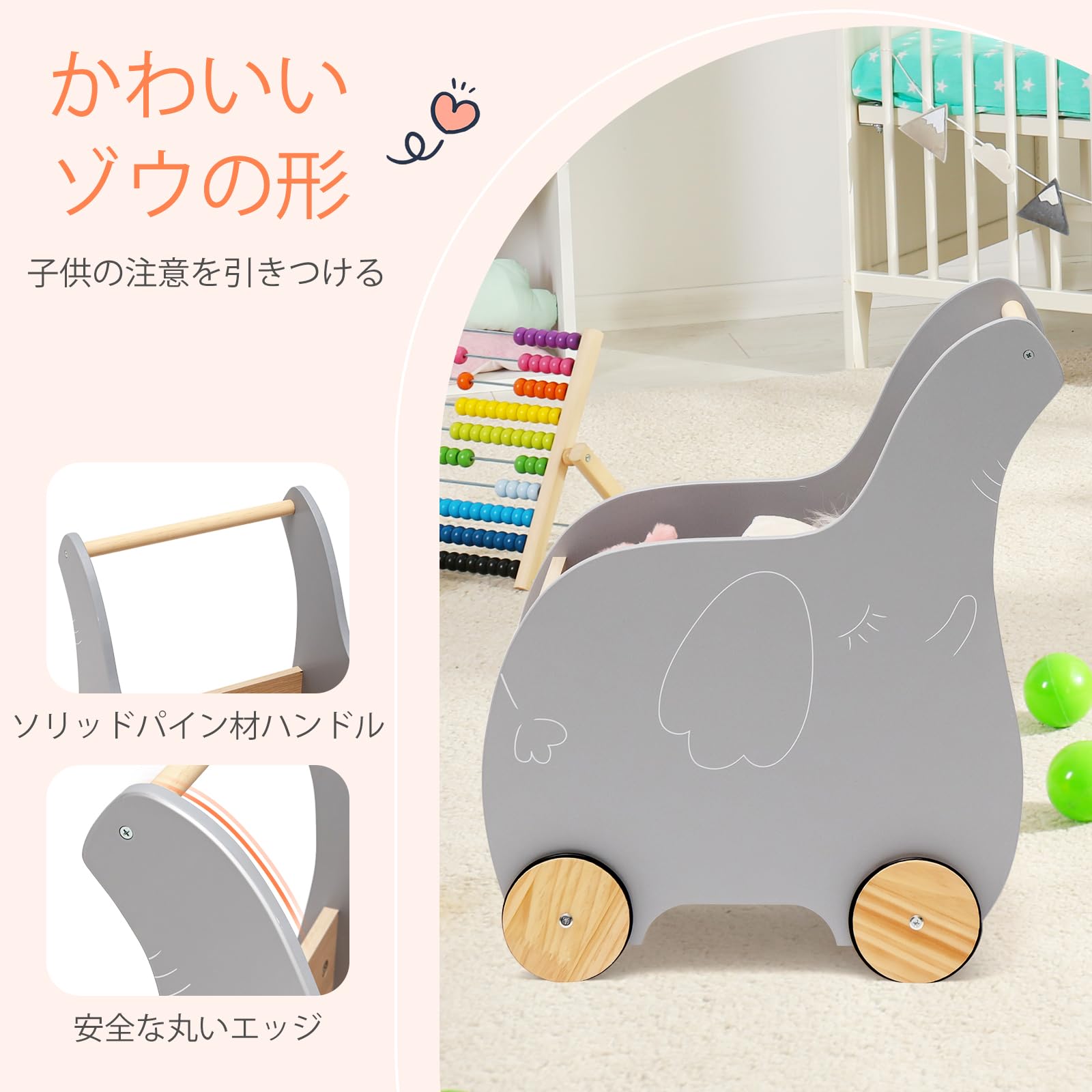 手押し車 Amazon | LightCrutch シルバーカー 手押し車 高齢者向け