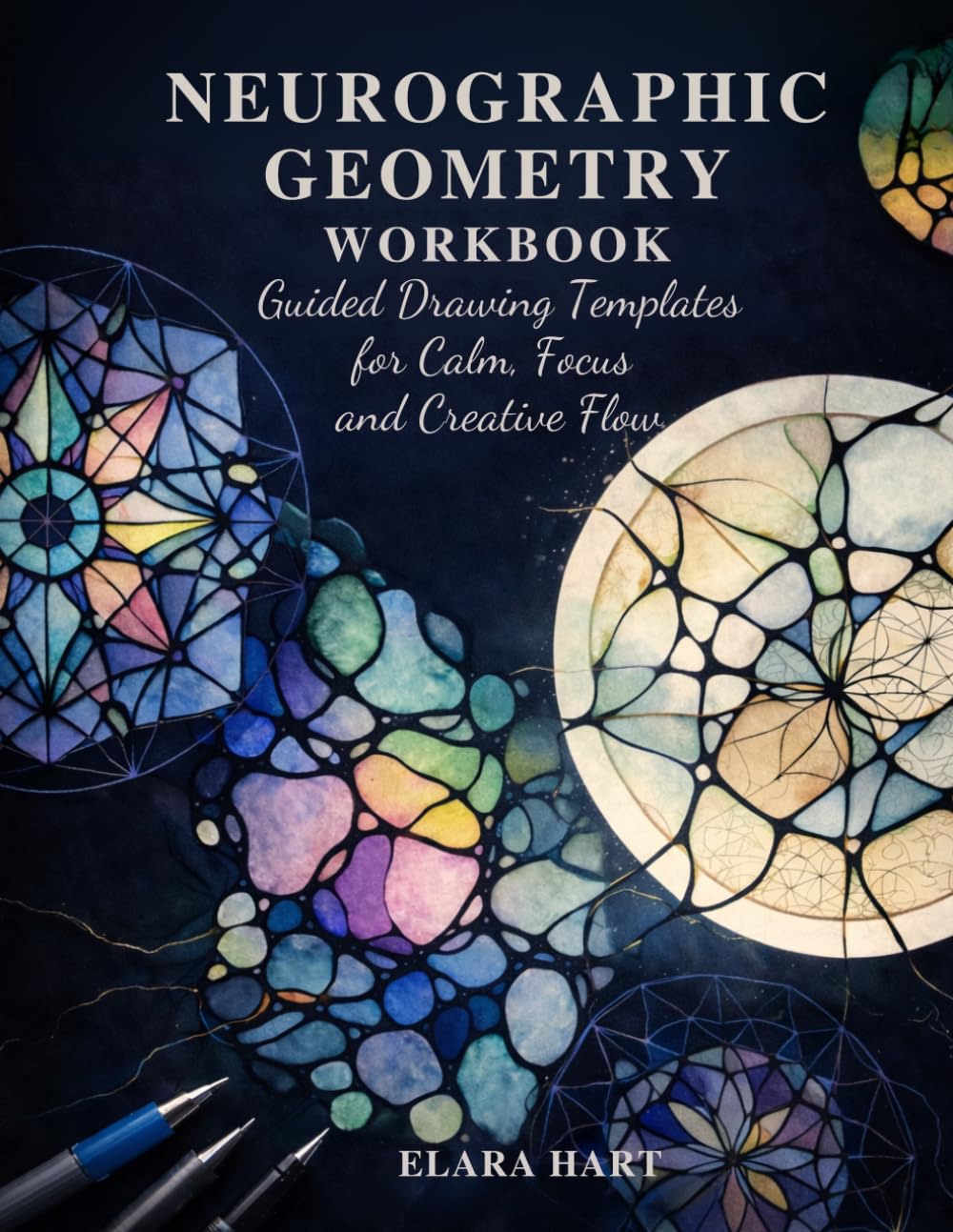 Neurographic Geometry Workbook: Guided Drawing Templates for Calm, Focus, and Creative Flow